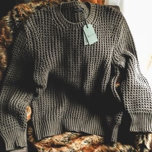 All Saints Knitted Crewneck Sweater